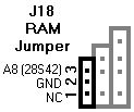 J18 RAM Jumper