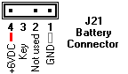 J21 Battery Connector